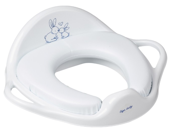 Poza cu Reductor moale Tega Baby colectia Micutii Iepurasi, alb KR-020-103