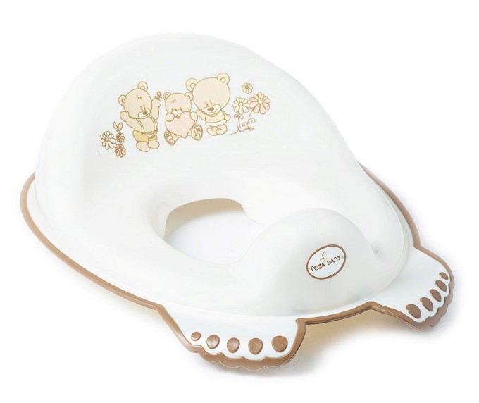 Poza cu Reductor toaleta anti-derapant Tega Baby colectia Ursuletul Teddy, alb MS-016-118