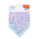 Poza cu Set 2 bucati barbita, esarfa bumbac Babyono 2 in 1 Pasari 879/13