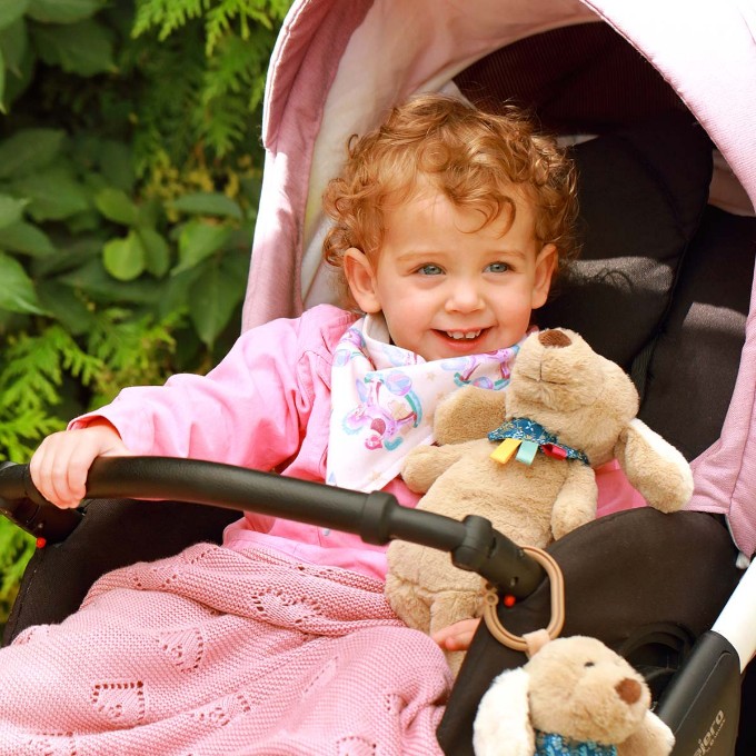 Poza cu Set 2 bucati barbita, esarfa bumbac Babyono 2 in 1 Caluti 879/15