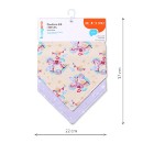 Poza cu Set 2 bucati barbita, esarfa bumbac Babyono 2 in 1 Caluti 879/15