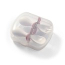 Poza cu Set tacamuri ergonomice roz Babyono 969/01