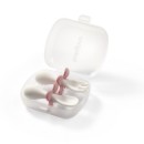 Poza cu Set tacamuri ergonomice roz Babyono 969/01