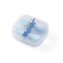 Poza cu Set tacamuri ergonomice roz Babyono 969/01