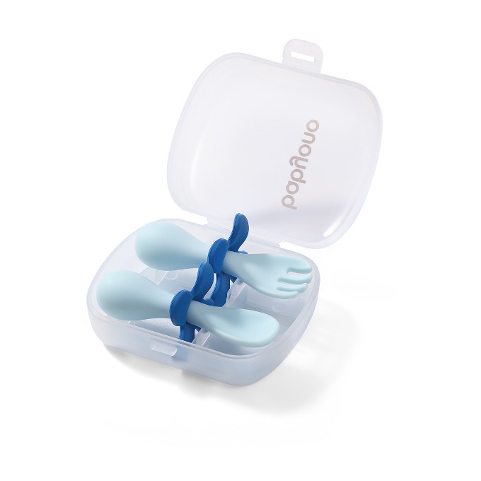 Poza cu Set tacamuri ergonomice roz Babyono 969/01