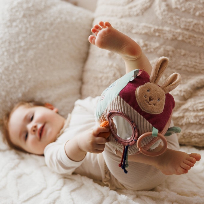 Poza cu Jucarie cub activitati Iepurasul Karo Babyono 1683
