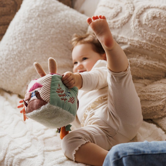 Poza cu Jucarie cub activitati Iepurasul Karo Babyono 1683