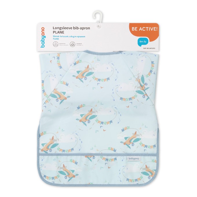 Poza cu Barbita cu maneca lunga cu model floral Babyono 1477/01