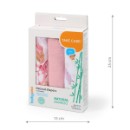 Poza cu Scutec natural din fibre bambus roz Babyono 397/09