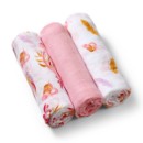 Poza cu Scutec natural din fibre bambus roz Babyono 397/09