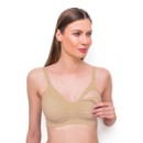 Poza cu Sutien alaptat mame bej Babyono cupa C 80-85 CM - 506/33