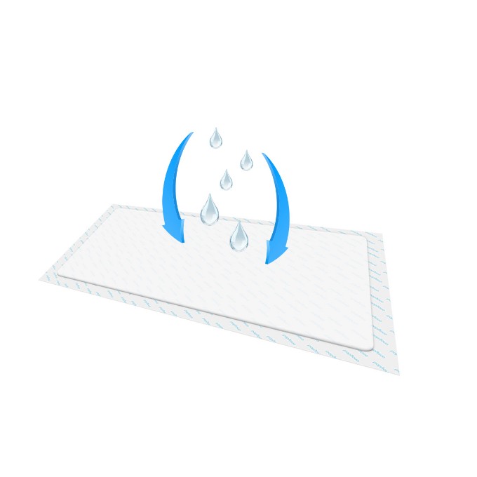 Poza cu Paturica protectie unica folosinta Babyono 10+2 40*60CM 513/12