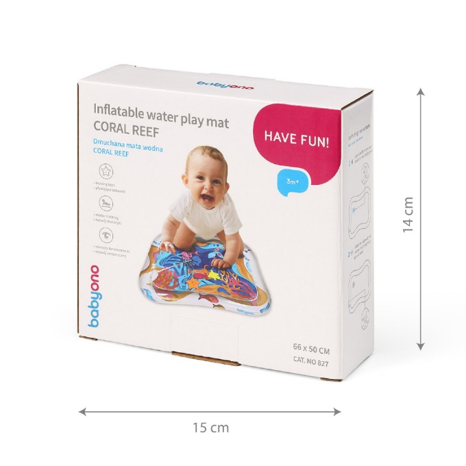 Poza cu Covoras gonflabil de joaca cu apa Babyono 827