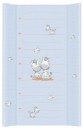Poza cu Saltea de Infasat COMFORT 50x70cm, cu Intaritura, Grosime 3cm, Sistem Anti-Alunecare, zebra, albastru 203-002-160