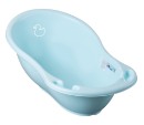 Poza cu Cadita ergonomica pentru bebelusi Tega Baby cu senzor de temperatura, colectia Ratusca, 86 cm, albastru DK-004-129