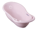 Poza cu Cadita ergonomica pentru bebelusi Tega Baby cu senzor de temperatura, colectia Ratusca, 86 cm, roz DK-004-130