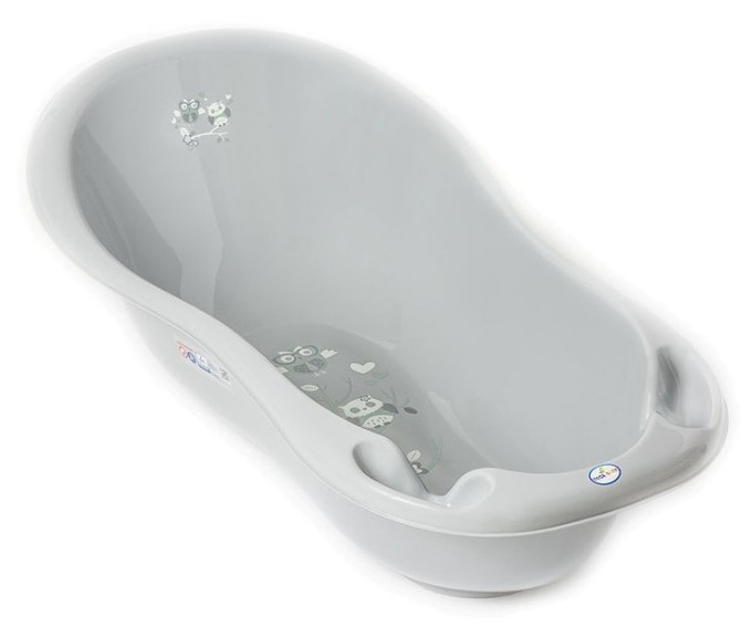 Poza cu Cadita ergonomica pentru bebelusi Tega Baby cu senzor de temperatura, colectia Bufnita, 86 cm, gri SO-004-106