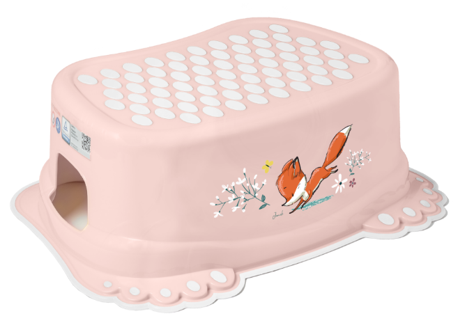Poza cu Inaltator antiderapant pentru copii Tega Baby colectia Forest, roz FF-006-107