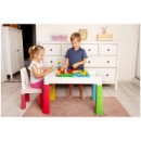 Poza cu Set masuta cu scaun pentru copii Tega Baby Multifan, albastru MF-001-120