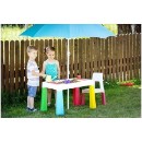 Poza cu Set masuta cu scaun pentru copii Tega Baby Multifan, albastru MF-001-120