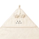 Poza cu Prosop baie bambus cu gluga 100 x 100 cm Babyono crem 1553/07