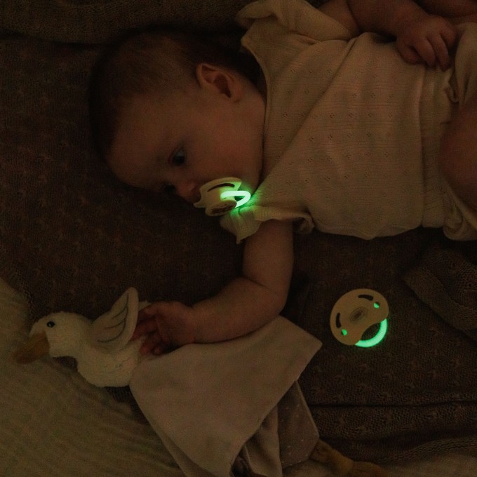 Poza cu Suzetă anatomică din silicon 0-6 m, Babyono, 1670/01