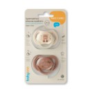Poza cu Suzetă anatomică din silicon 0-6 m, Babyono, 1670/01