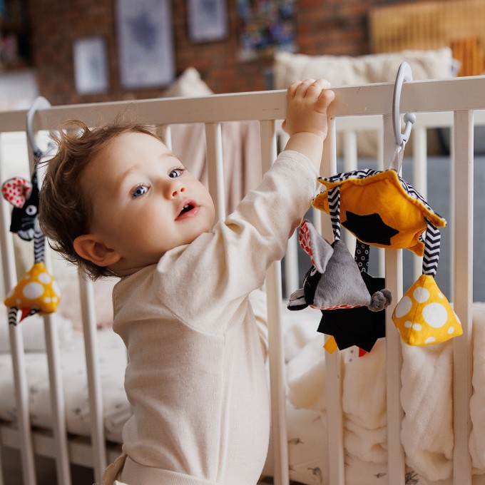 Poza cu Jucarie agatatoare soricel Babyono 1678