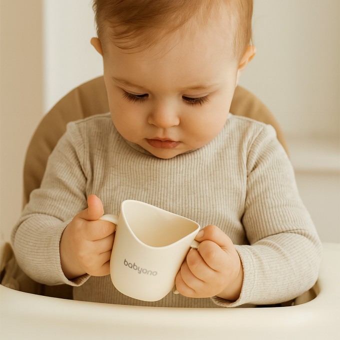 Poza cu Cana antrenament ergonomica Babyono albastru 1463/09