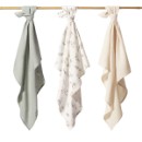 Poza cu Scutece din muselina super soft multicolor, Babyono 3BUC/SET 828/04