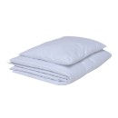 Poza cu Set lenjerie bumbac 7 piese pentru saltea de 120 x 60 cm, Balerina fond roz, Beberoyal, LJ007P-120-081