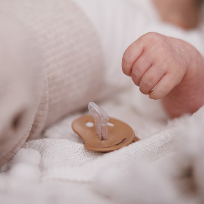 Poza cu Suzetă anatomică din silicon 0-6 m, Babyono, 1670/01