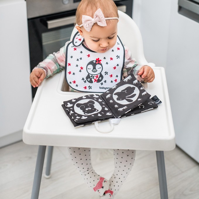 Poza cu Carte educativa senzoriala alb si negru Babyono 542