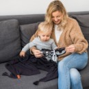 Poza cu Carte educativa senzoriala alb si negru Babyono 542