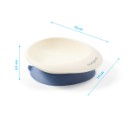 Poza cu Set castron si lingurita cu ventuza copii albastru Babyono 1077/01