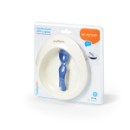 Poza cu Set castron si lingurita cu ventuza copii albastru Babyono 1077/01