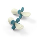 Poza cu Set tacamuri ergonomice roz Babyono 969/01