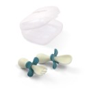 Poza cu Set tacamuri ergonomice roz Babyono 969/01