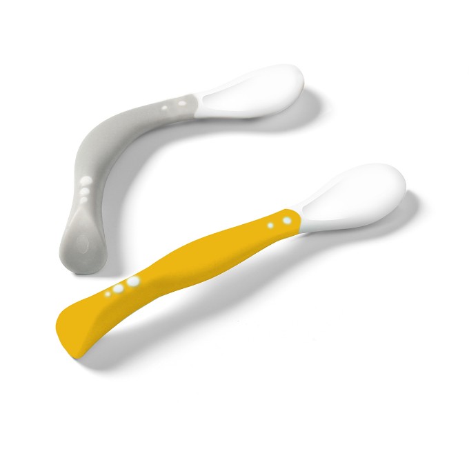 Poza cu LINGURITE FLEXIBILE SET 2 BUC-1066 VERDE/MOV