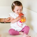 Poza cu Cana copii cu pai rosie Babyono 1464/01