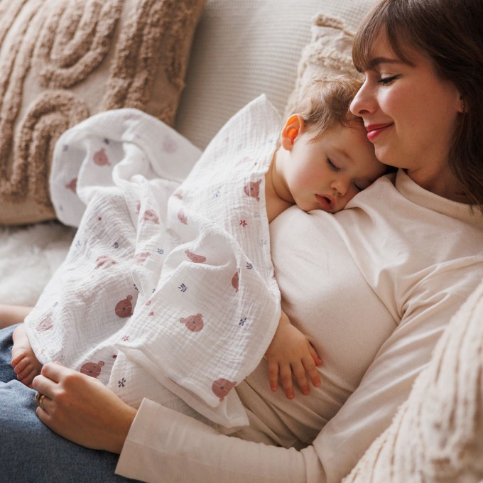 Poza cu Scutece din muselina super soft multicolor, Babyono 3BUC/SET 828/03