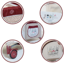 Poza cu PATUT PLIABIL 2 NIVELE SI ACCESORII BEBE ROYAL 201 ROZ