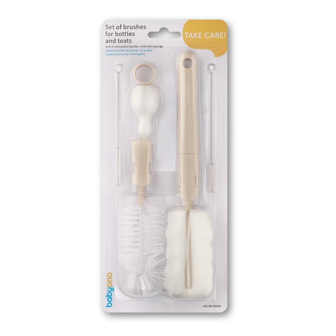 Poza cu SET PERII PENTRU BIBERON SI TETINA GRI 735/03