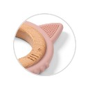 Poza cu Inel de dentitie silicon&lemn Babyono pisica roz 1076/02