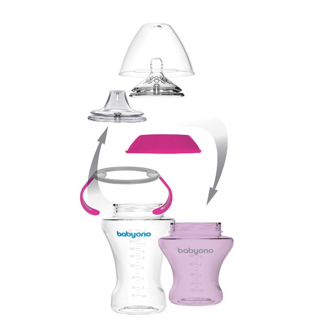 Poza cu Canita anti-varsare Babyono roz 1456/02