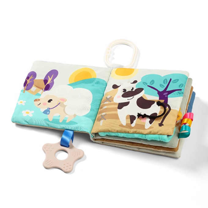 Poza cu CARTE SENZORIALA SI EDUCATIVA BABYONO FARM 1512