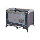 Poza cu Patut pliant cu 2 nivele si laterala culisanta DREAMING BEAR albastru, dimensiune exterioara 109 x 73 x 82.5 cm, Beberoyal, 220/01