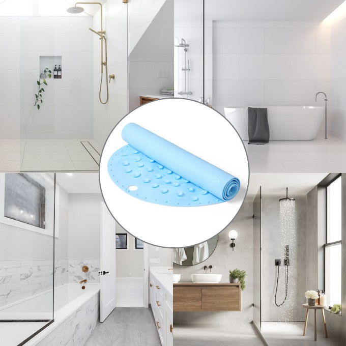 Poza cu COVORAS ANTIDERAPANT PT. CADITA 55*35 CM 1345 ROSU