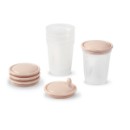 Poza cu Set 4 recipiente cu capac bej Babyono 1028/01