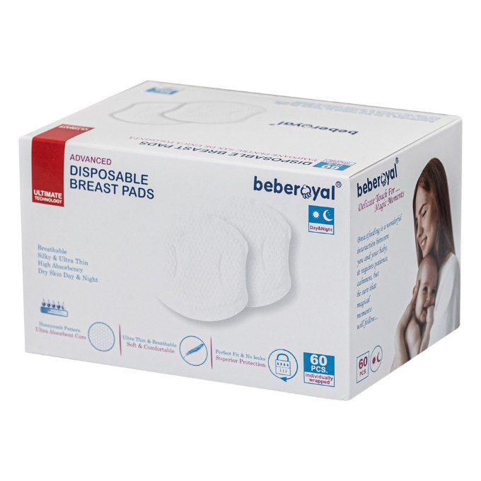 Poza cu Tampoane pentru san superabsorbante, 60 bucati,  Beberoyal